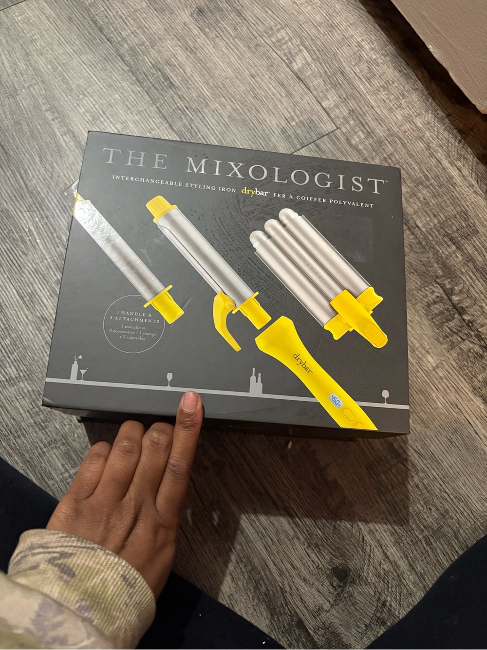 Drybar The Mixologist Interchangeable Styling Iron - Yellow